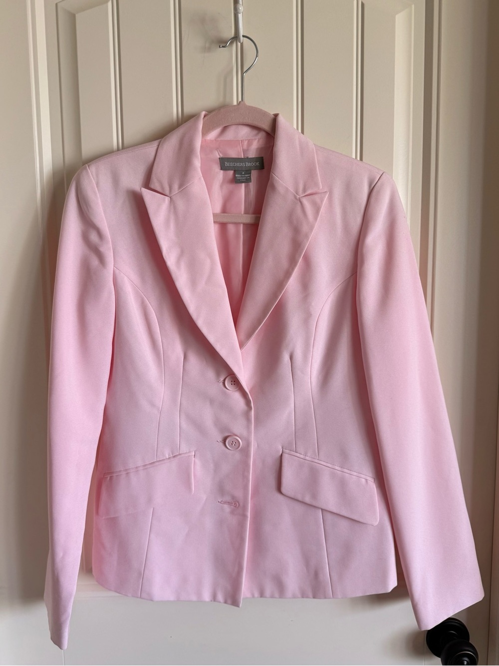Beechers Brook Pink Tailored Blazer Size 4